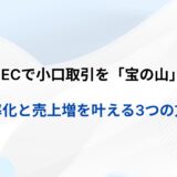 BtoB ECで小口取引を「宝の山」に？効率化と売上増を叶える3つの方法