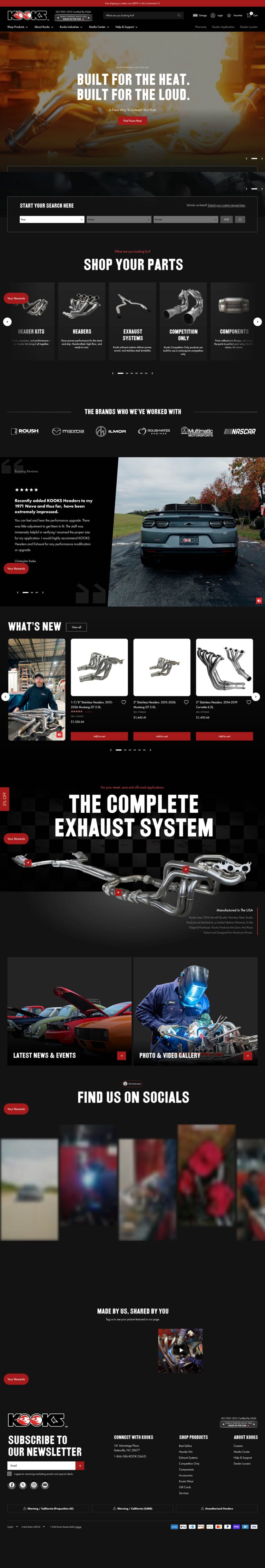 Kooks Custom Headers, Inc.